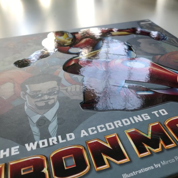💚 2 for $20 💚 Marvel - The World According to Iron Man Hardcover - Picture 3 of 14